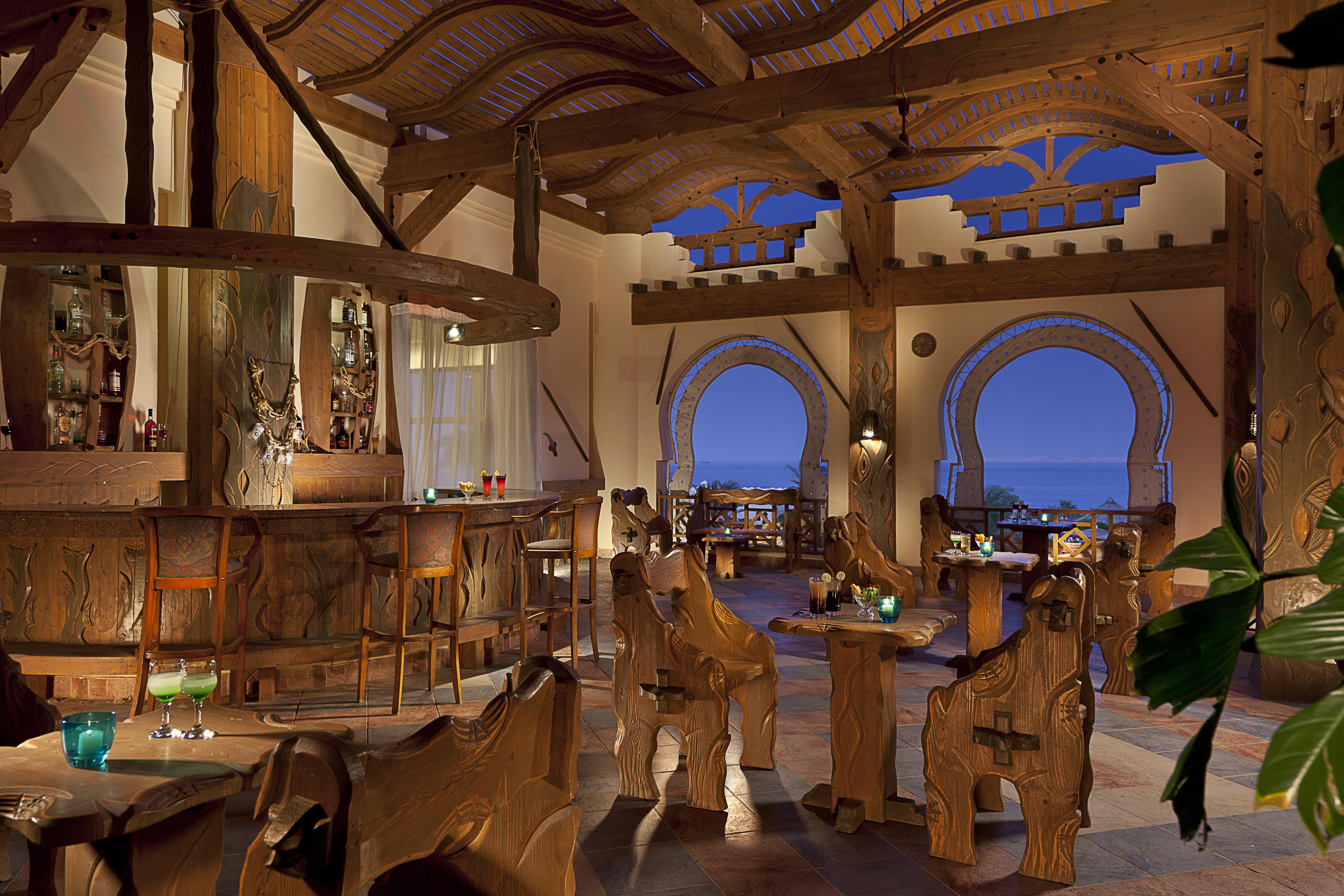 Charmillion Club Resort Sharm El Sheikk Exterior foto The restaurant at the resort